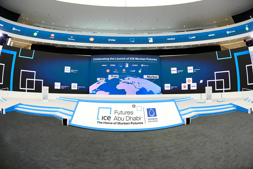 Evolution Events delivered production for the ICE Futures Abu Dhabi launch